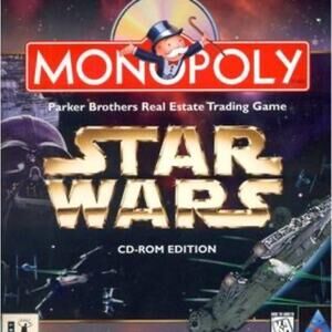 Star Wars Monopoly The CD ROM Edition Used